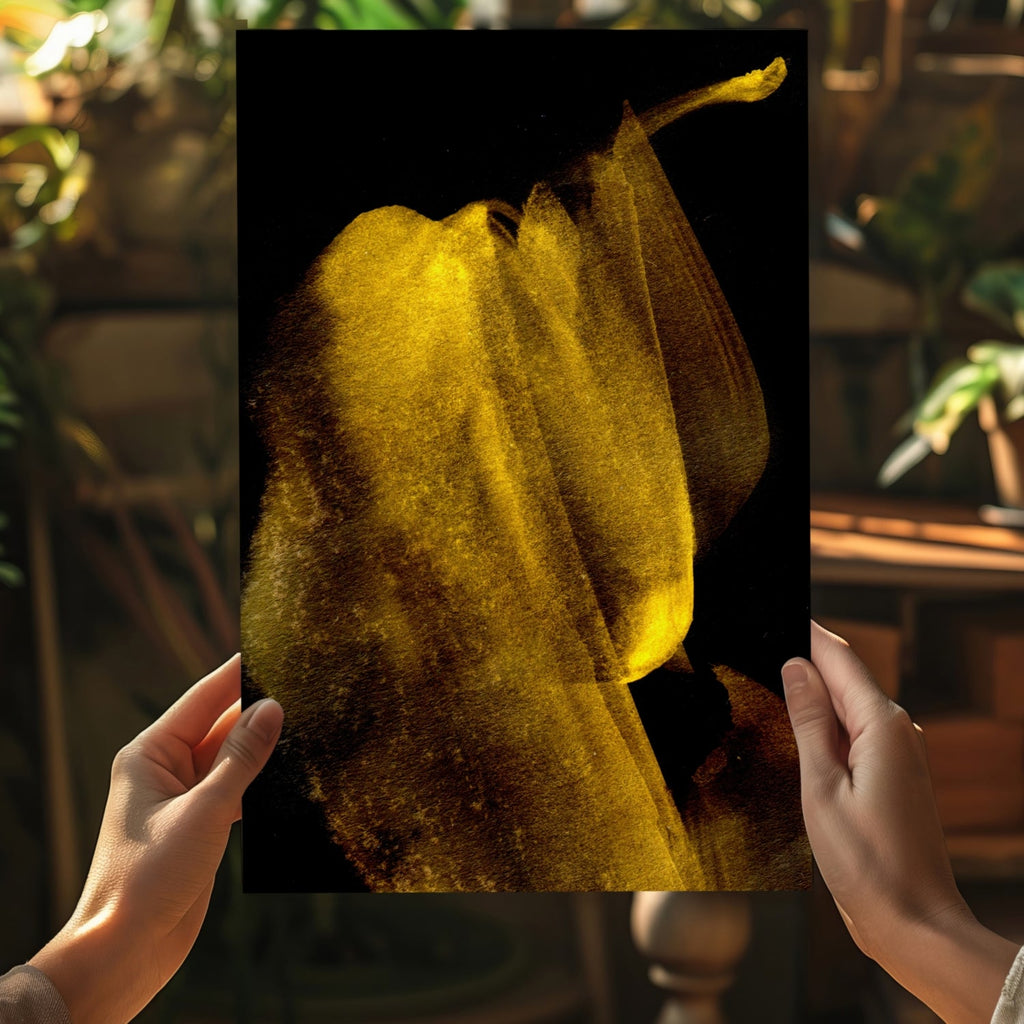Shade of Gold V3 Aluminum Print