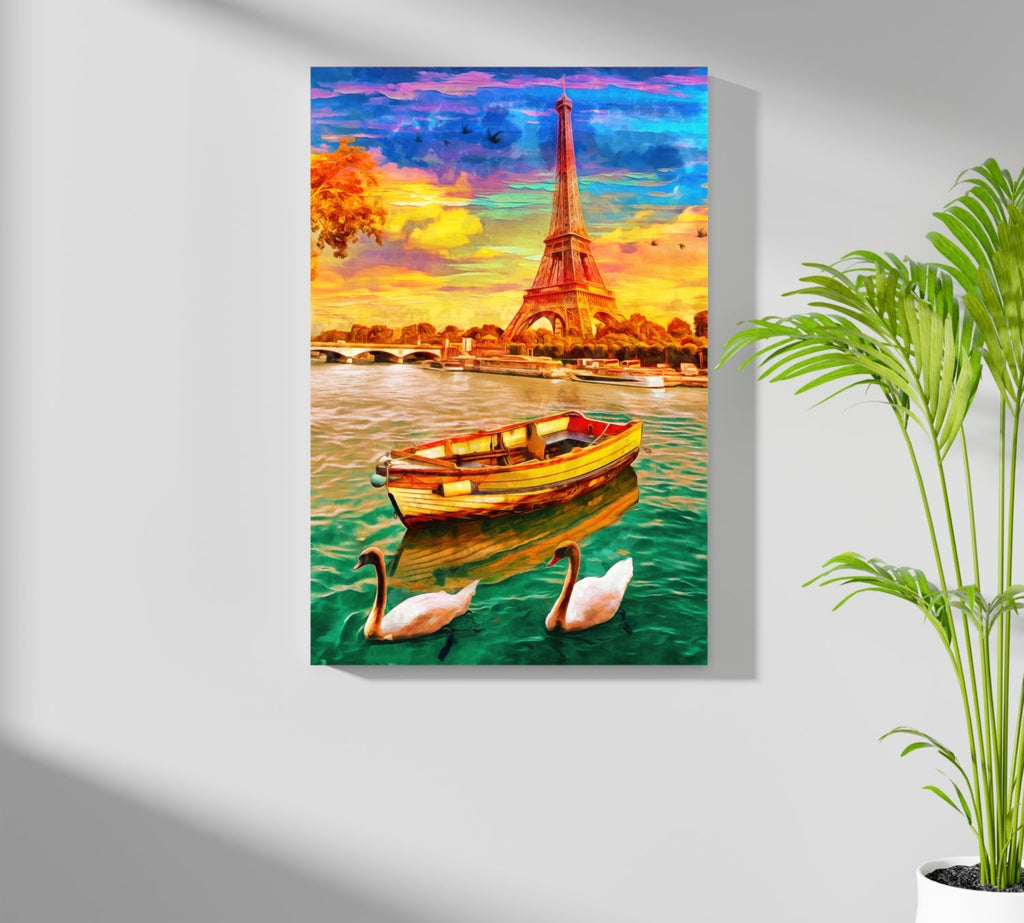 Eiffel Tower Aluminum Print