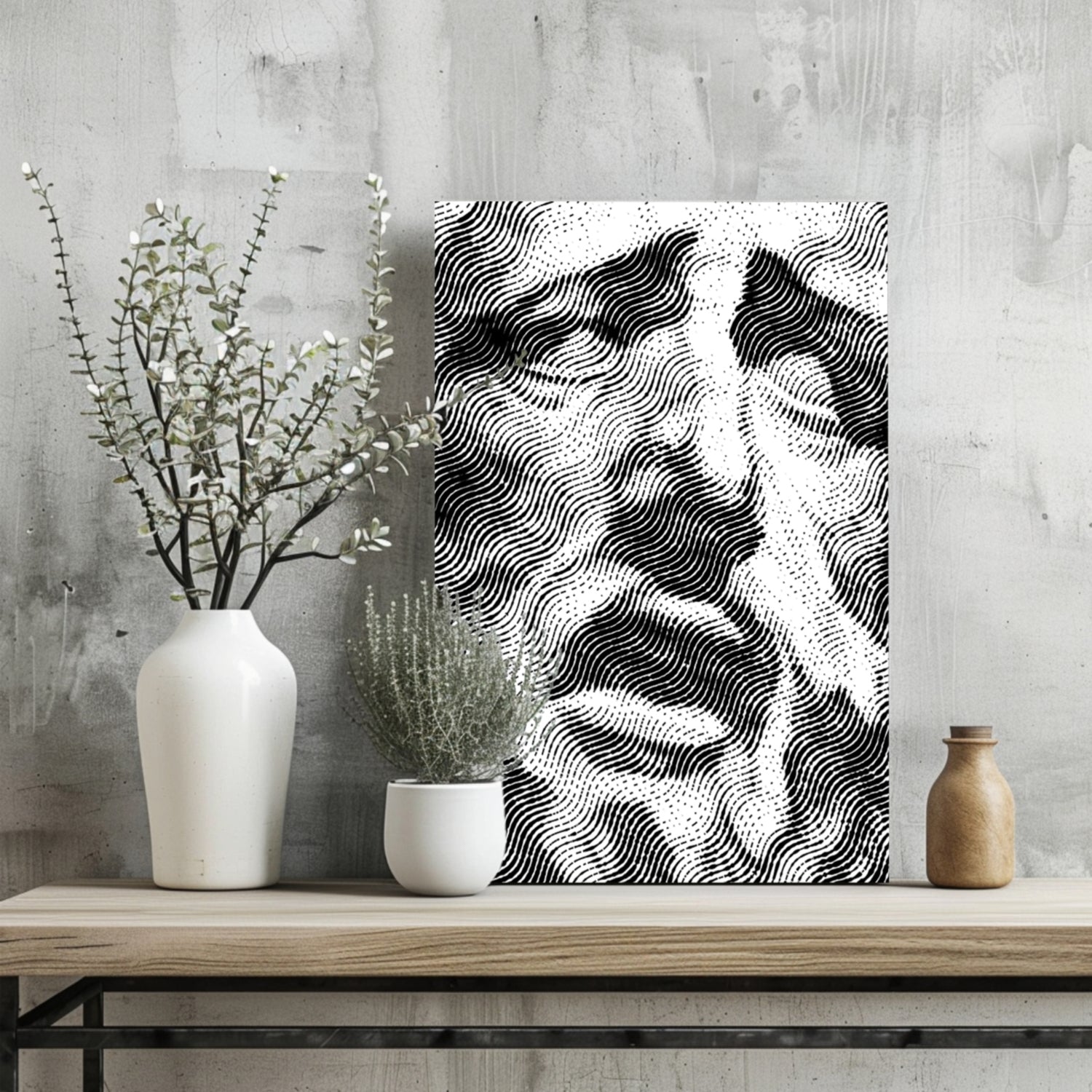Statue Head Contemporary Aluminum Print