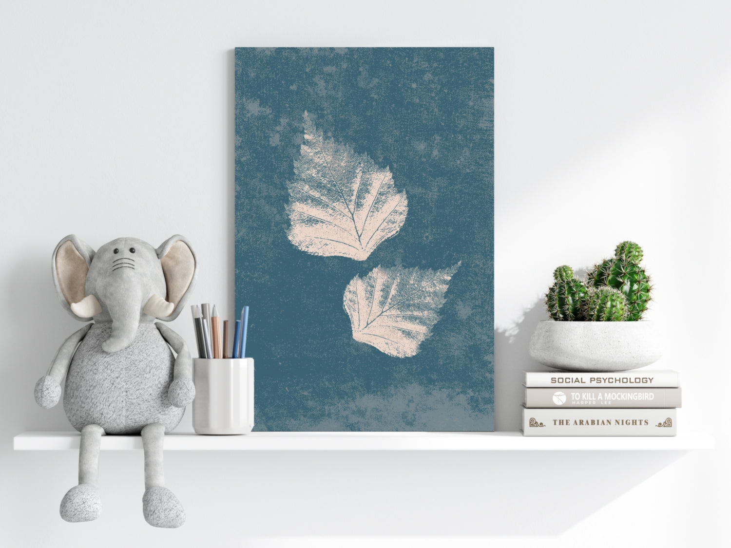 Leaves Aluminum Print