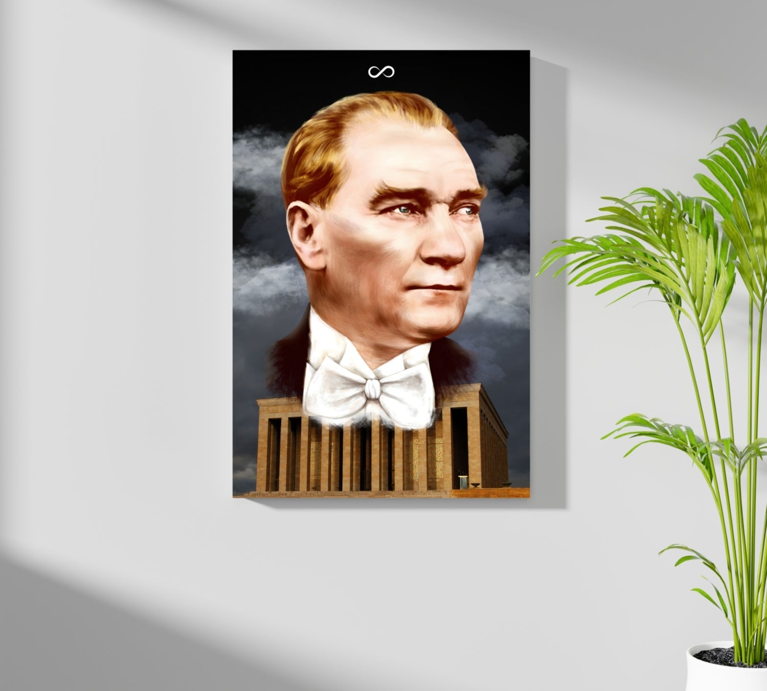 Ataturk Aluminum Print