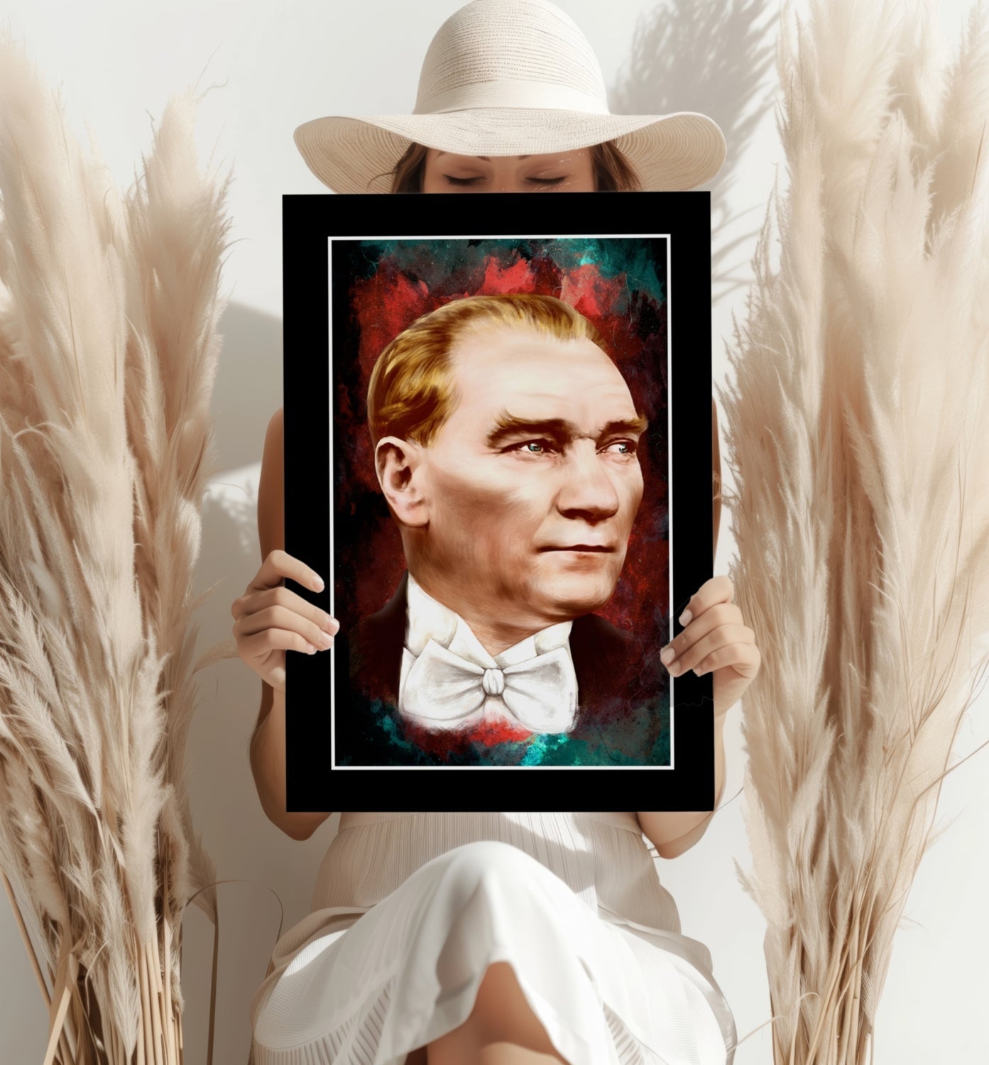 Ataturk Aluminum Print