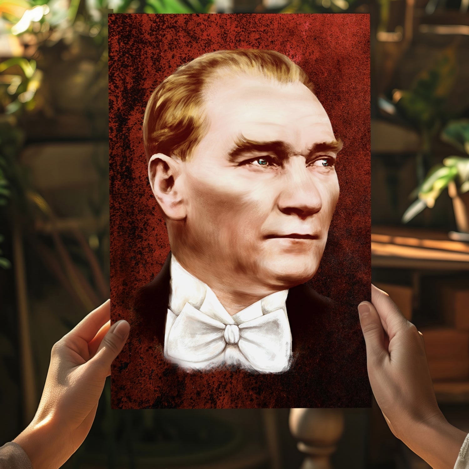 Ataturk Aluminum Print
