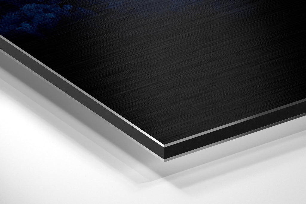Space Brushed Aluminium Dibond Wall Art