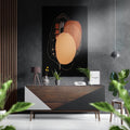 Shapes Brushed Aluminium Dibond Wall Art