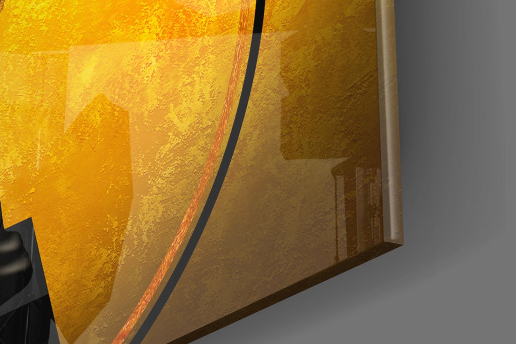 Cat Glass Wall Art