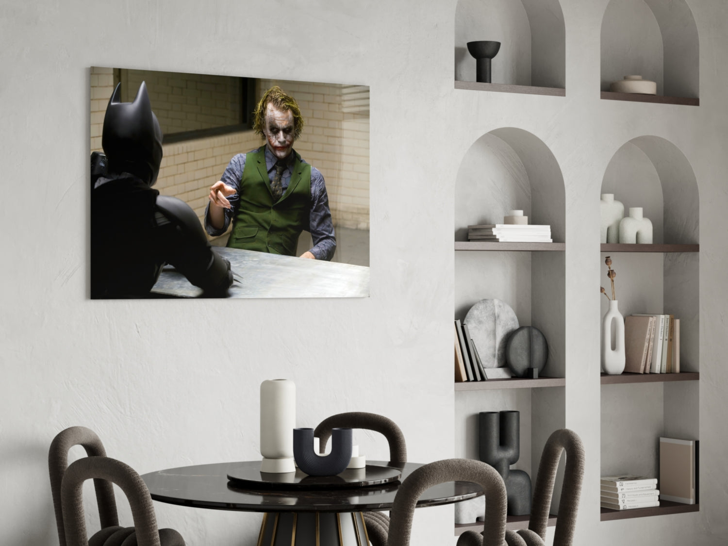 Interrogation Glass Wal Art