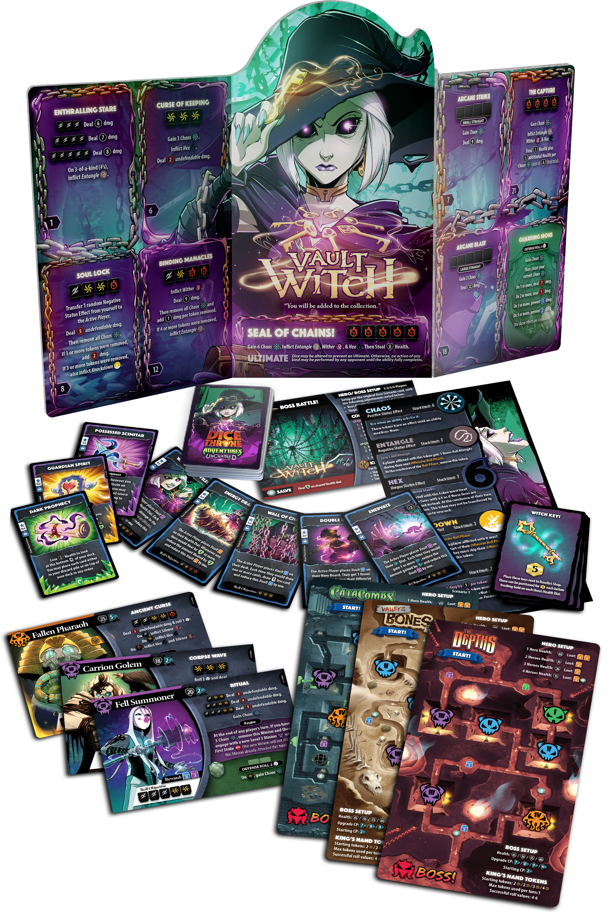 Dice Throne: Adventures - Unchained Expansion