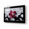 Orchid Glass Wall Art