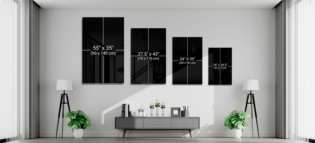 Andy Warhol and Himself Glass Wall Art || Designers Collection