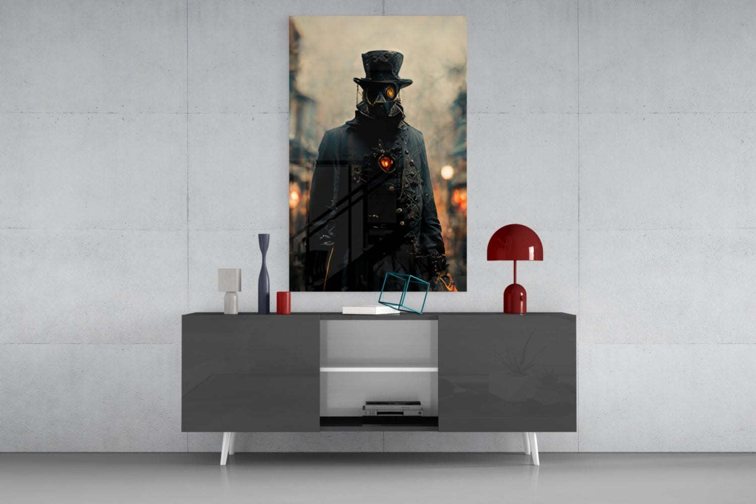 Battle Field Glass Art  || Designer Collection