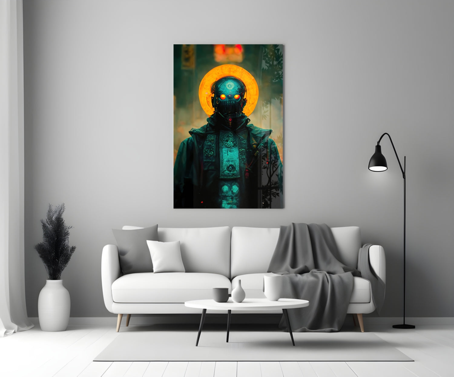 The Prince Glass Wall Art  || Designer Collection