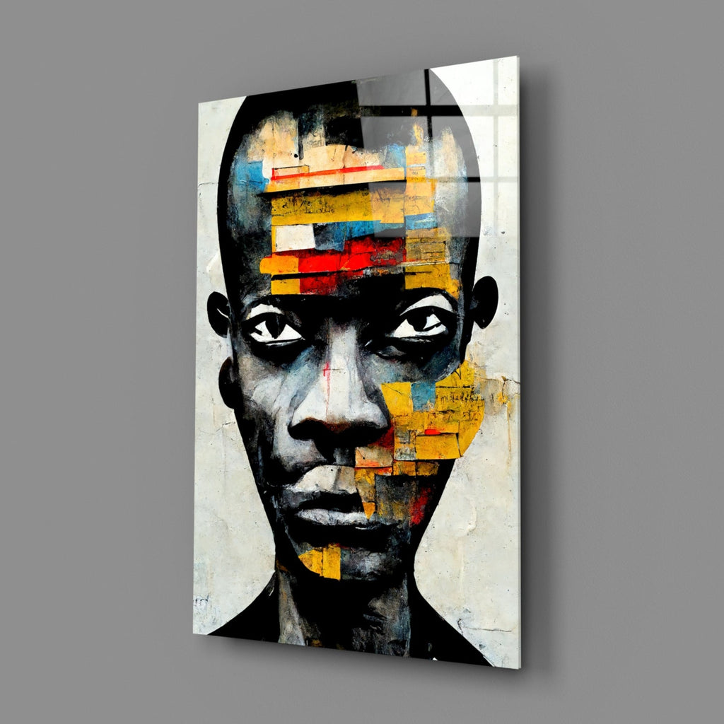The Rebellious Look Glass Wall Art  || Designer Collection