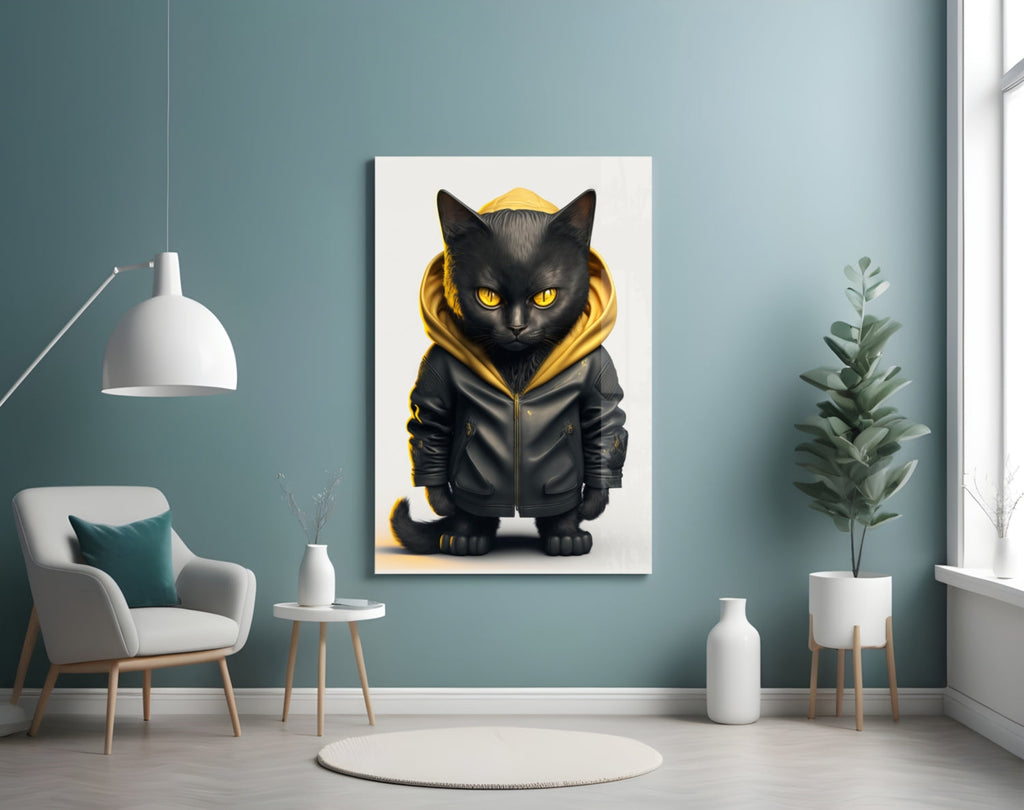 Cutie Cool  Glass Wall Art  || Designers Collection