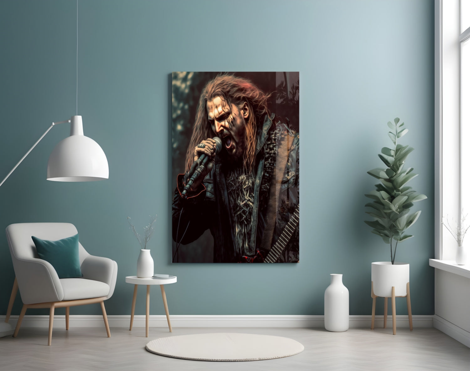 Rockerz Glass Wall Art  || Designer Collection