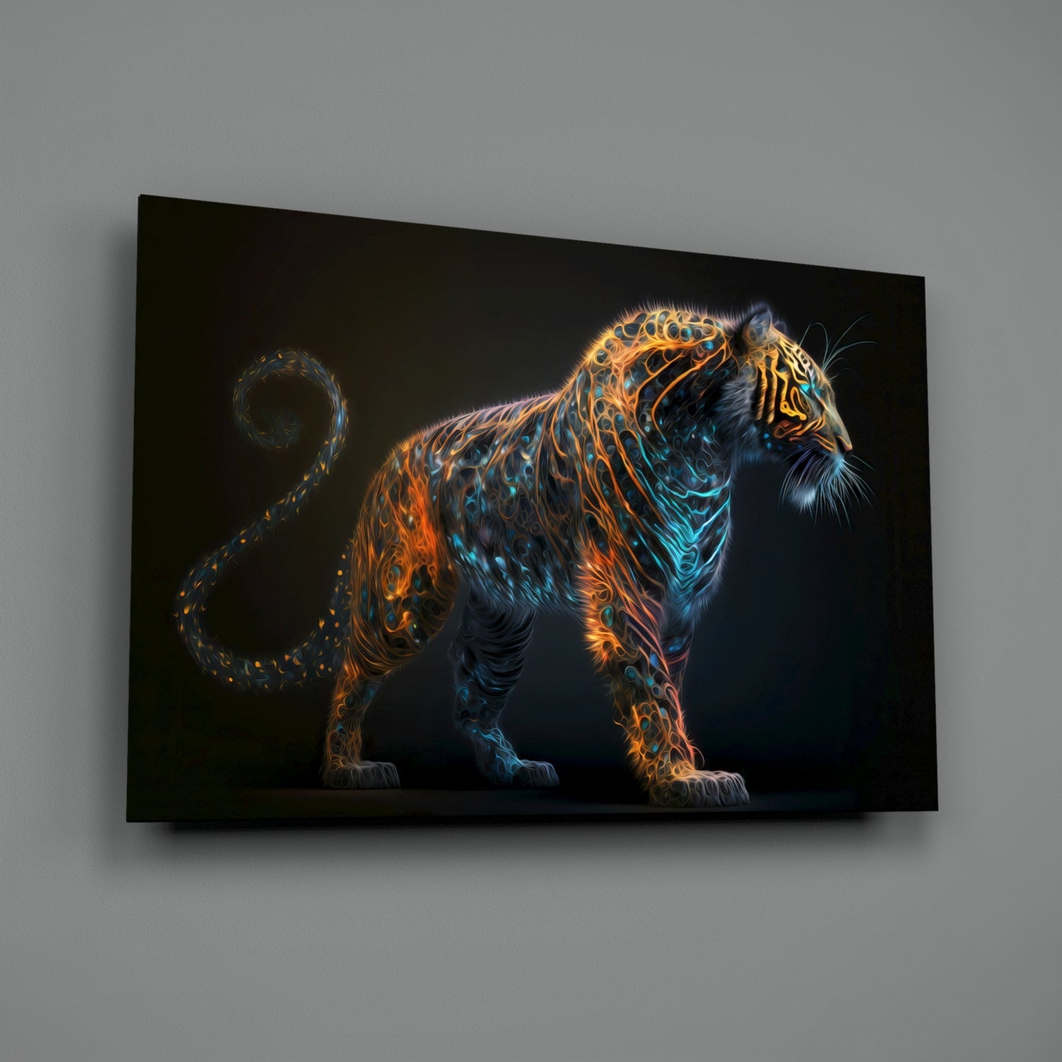Sparkling Glory Glass Wall Art  || Designer Collection
