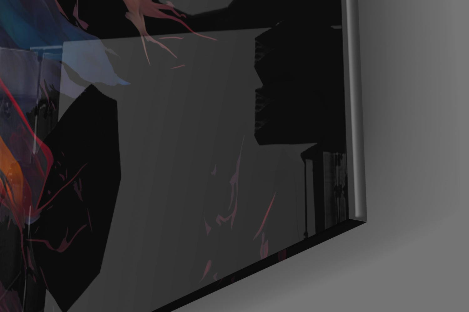 Nobility of the Lion Glass Wall Art  || Designer Collection