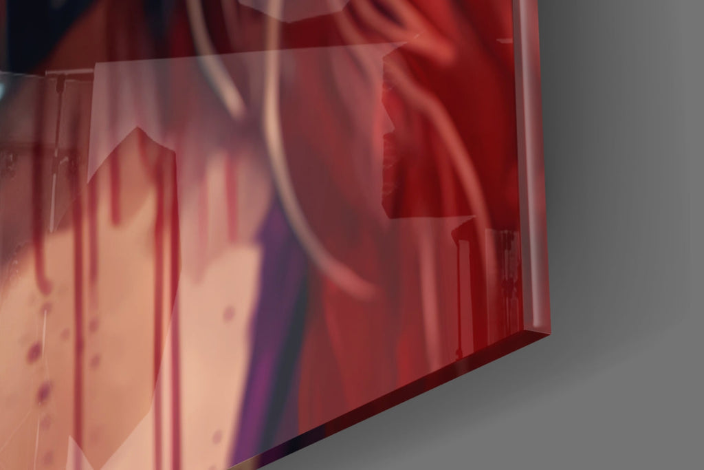 Harley Quinn Glass Wall Art  || Designer Collection