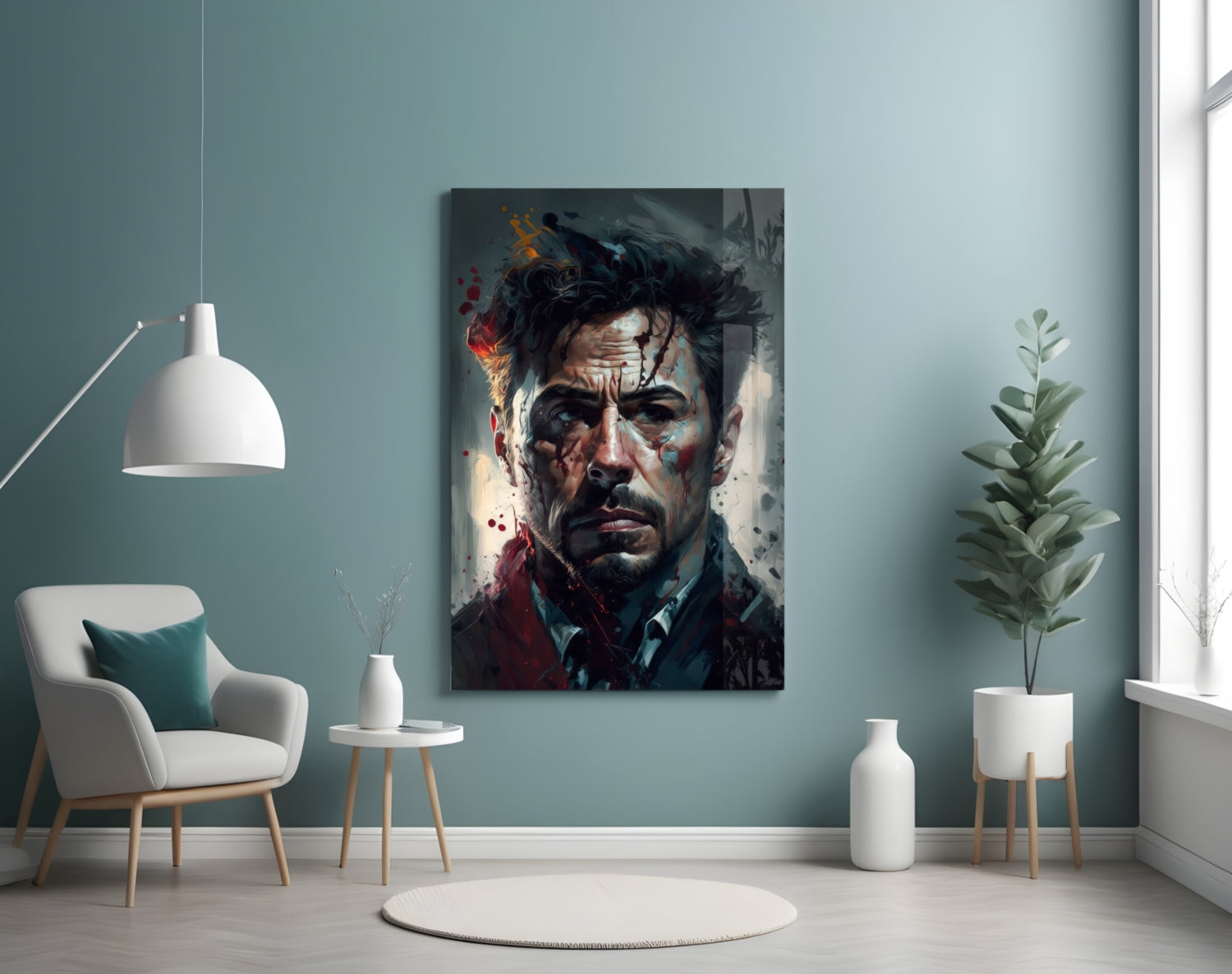 The Iron Glass Wall Art  || Designer Collection