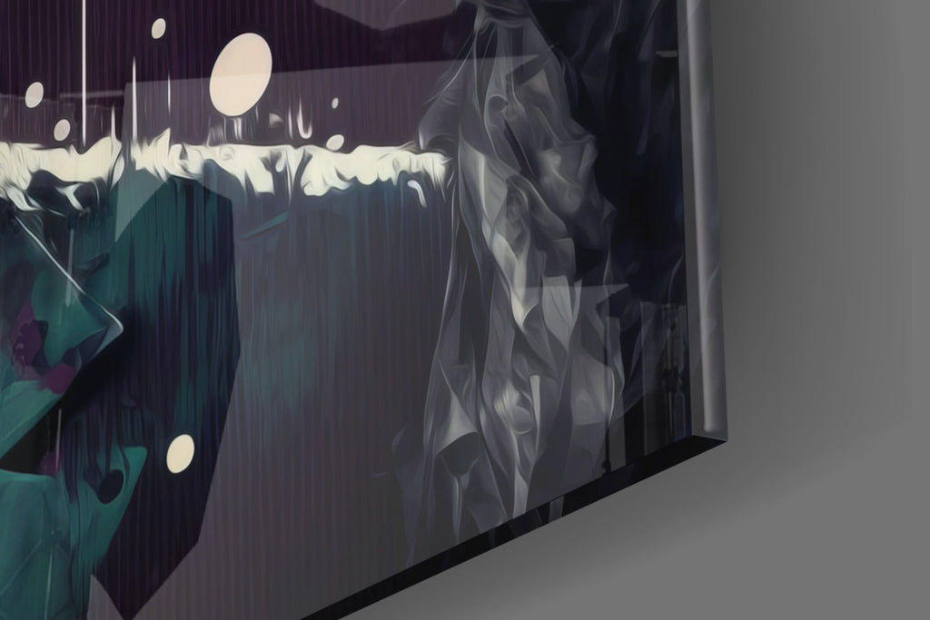 Joker Glass Wall Art  || Designer Collection