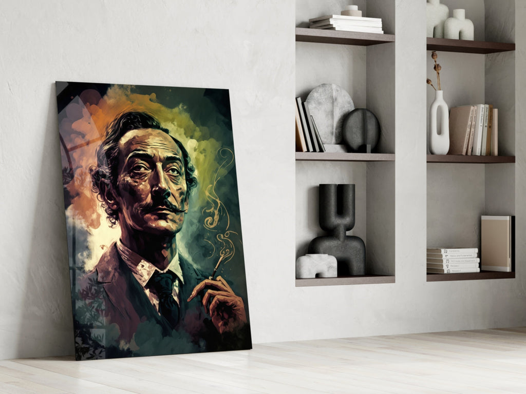 Salvador Dali Glass Wall Art  || Designer Collection