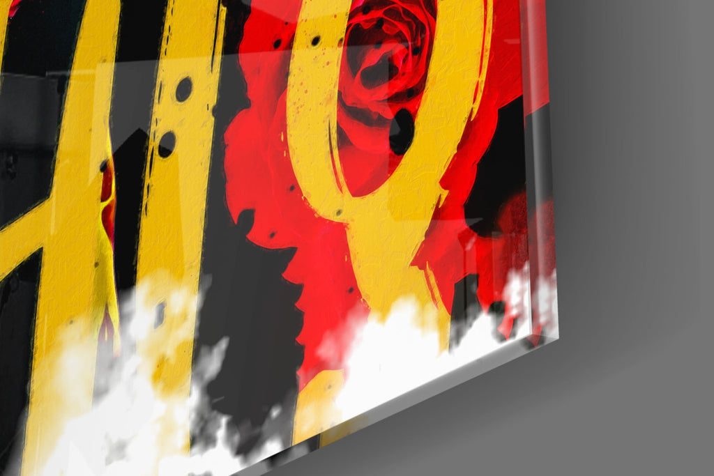 Frida Kahlo Glass Wall Art || Designer Collection
