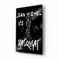 Style of Jean-Michel Basquiat Glass Wall Art || Designer Collection