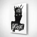 Style of Jean-Michel Basquiat Glass Wall Art || Designer Collection