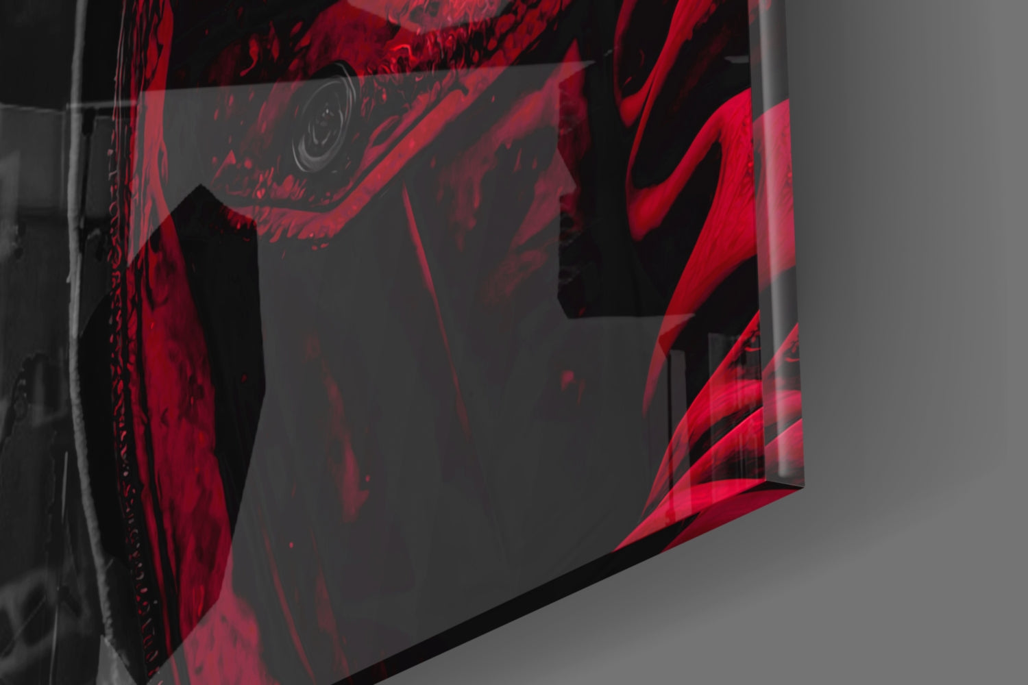 Rebellios Ape  Glass Wall Art || Designer Collection