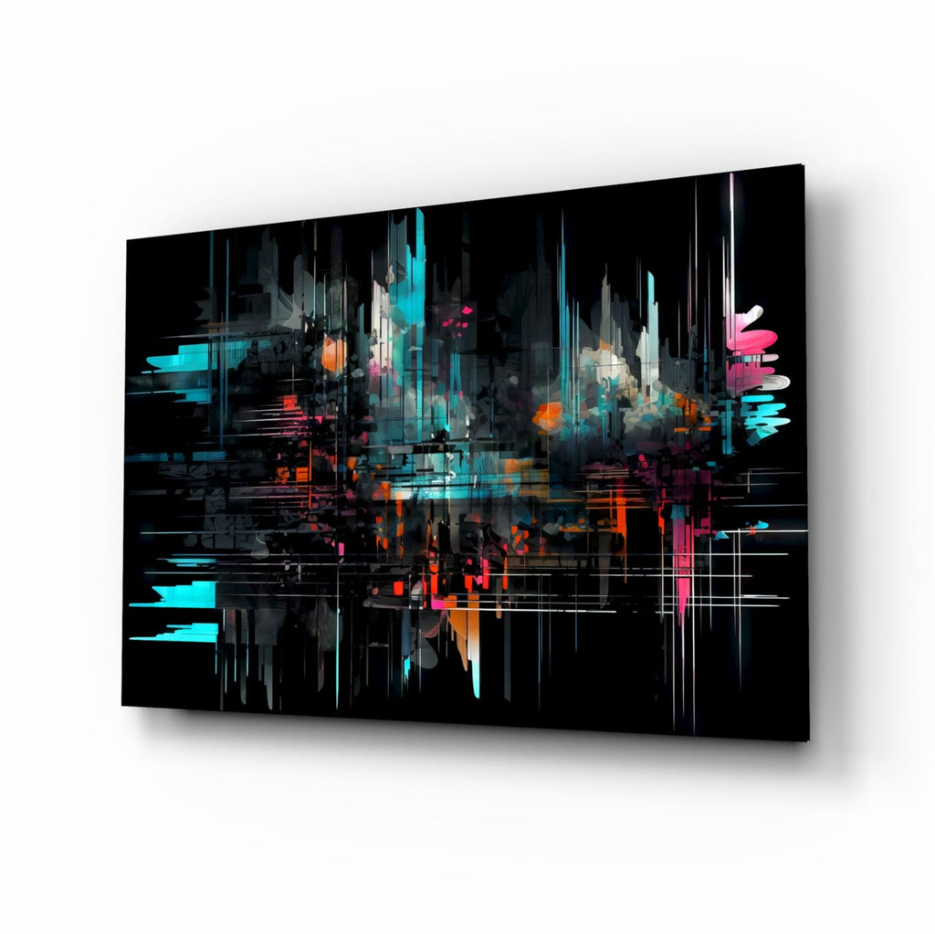 Color Sticks Glass Wall Art || Designers Collection