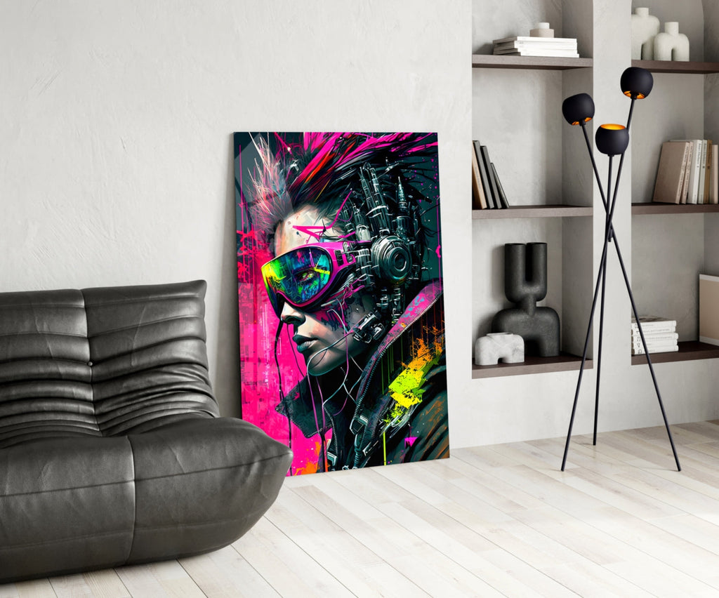 City Music Glass Wall Art|| Designer's Collection