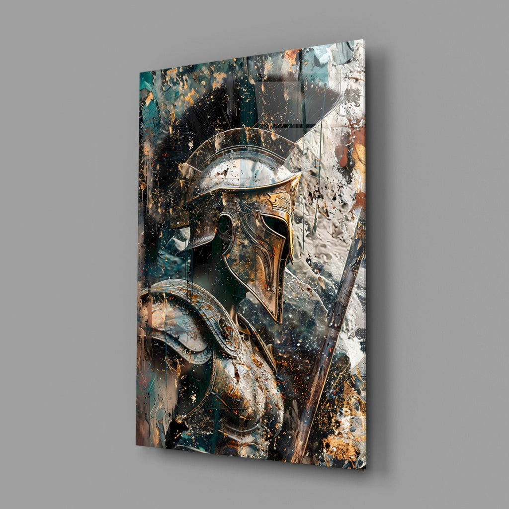 Gladiator Glass Wall Art || Designer Collection