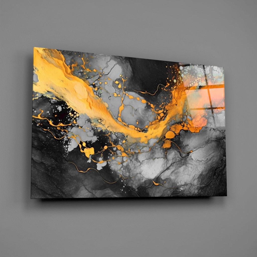 Marble Glass Wall Art || Designer Collection