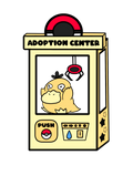 Pokemon: Psyduck Adoption Center Enamel Pin