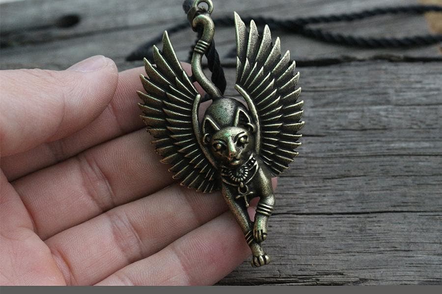 Bastet Goddess of Cats Necklace