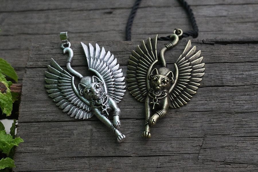 Bastet Goddess of Cats Necklace