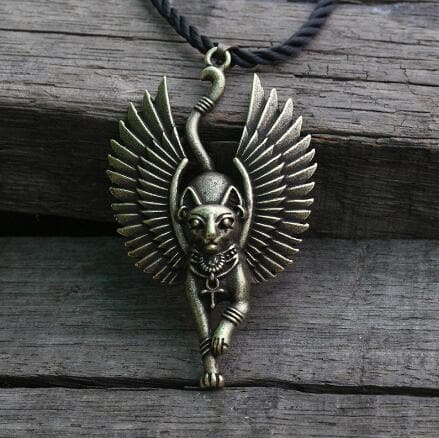 Bastet Goddess of Cats Necklace