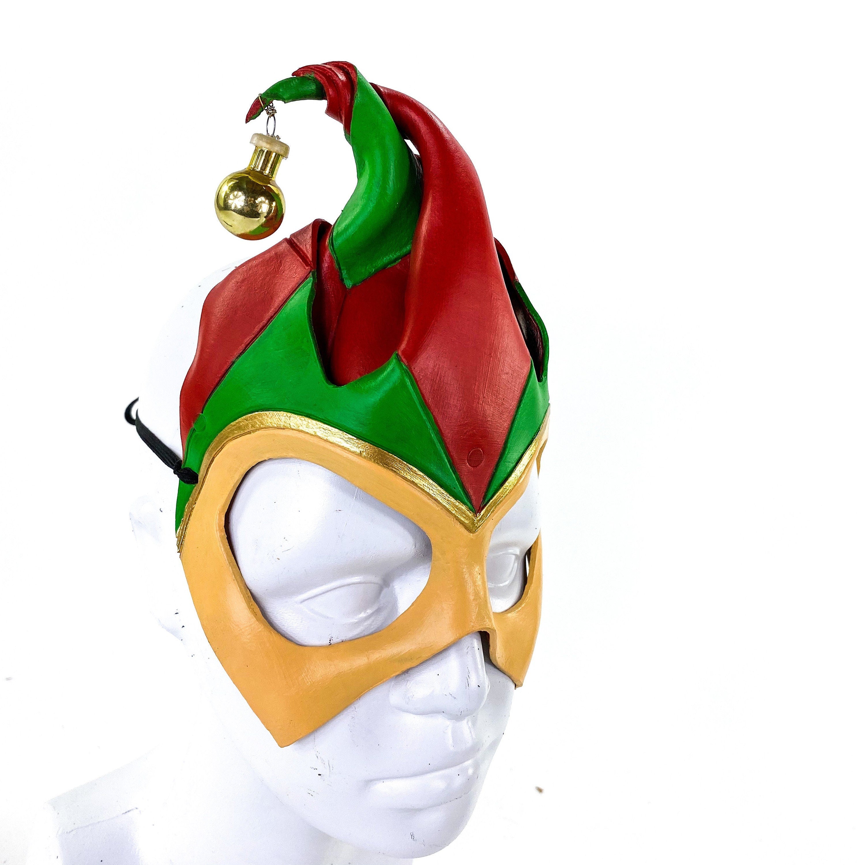 Handmade Genuine Leather Elf Mask