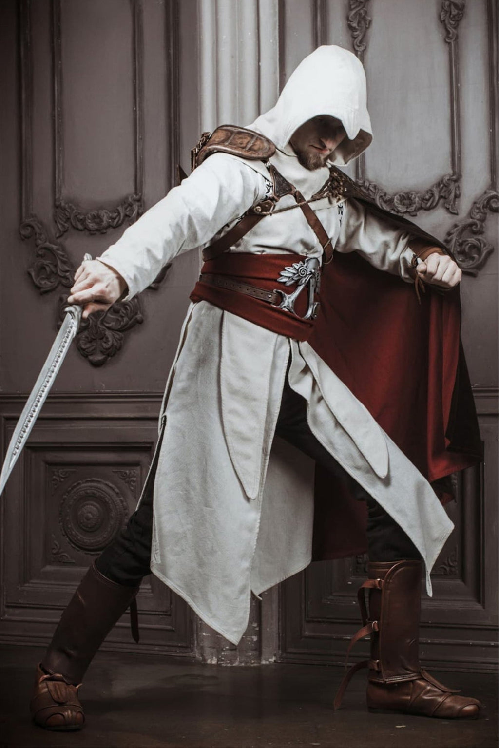 Stealthy Assassin Costume: Perfect for Cosplay, LARP, and Gaming Adventures