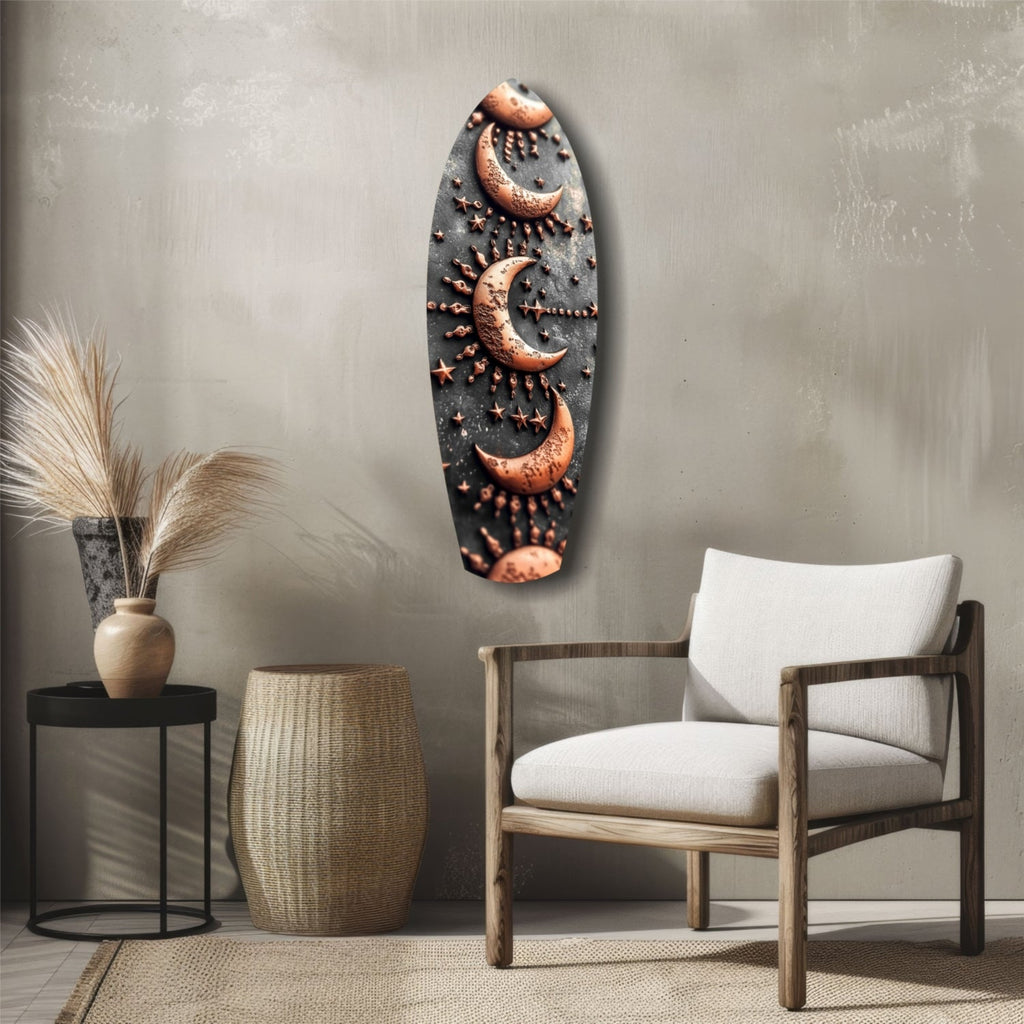 Lunar Order Glass Wall Art