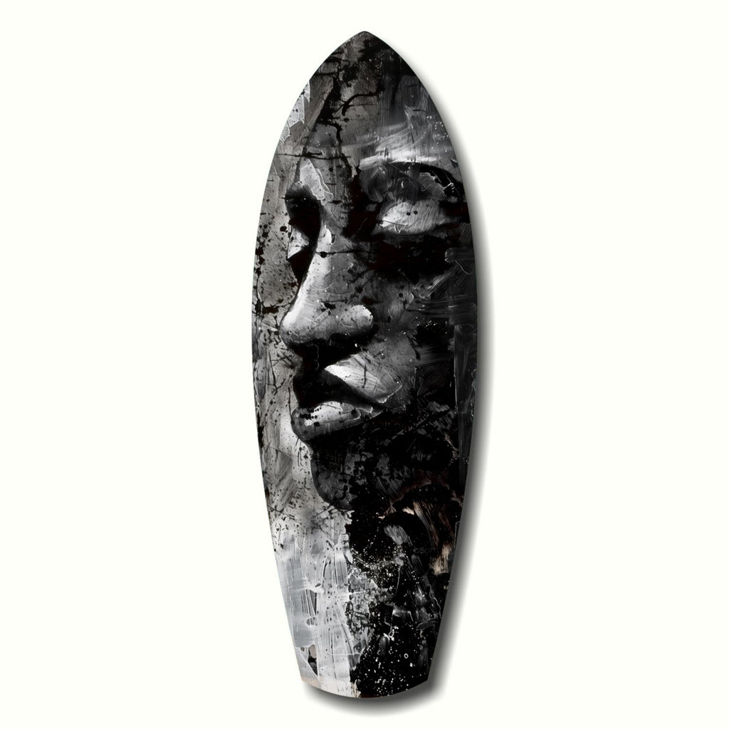 Woman Glass Wall Art