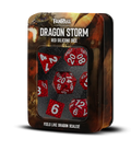 Fanroll Dragon Storm Silicone Dice Set: Red Dragon Scales (7)