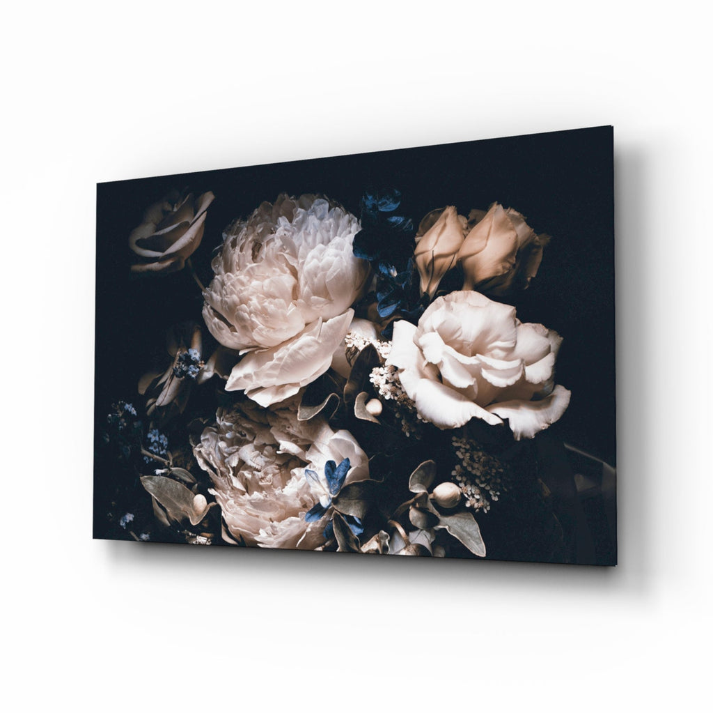 Flowers Glass Wall Art