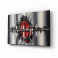 City Reflection Glass Wall Art