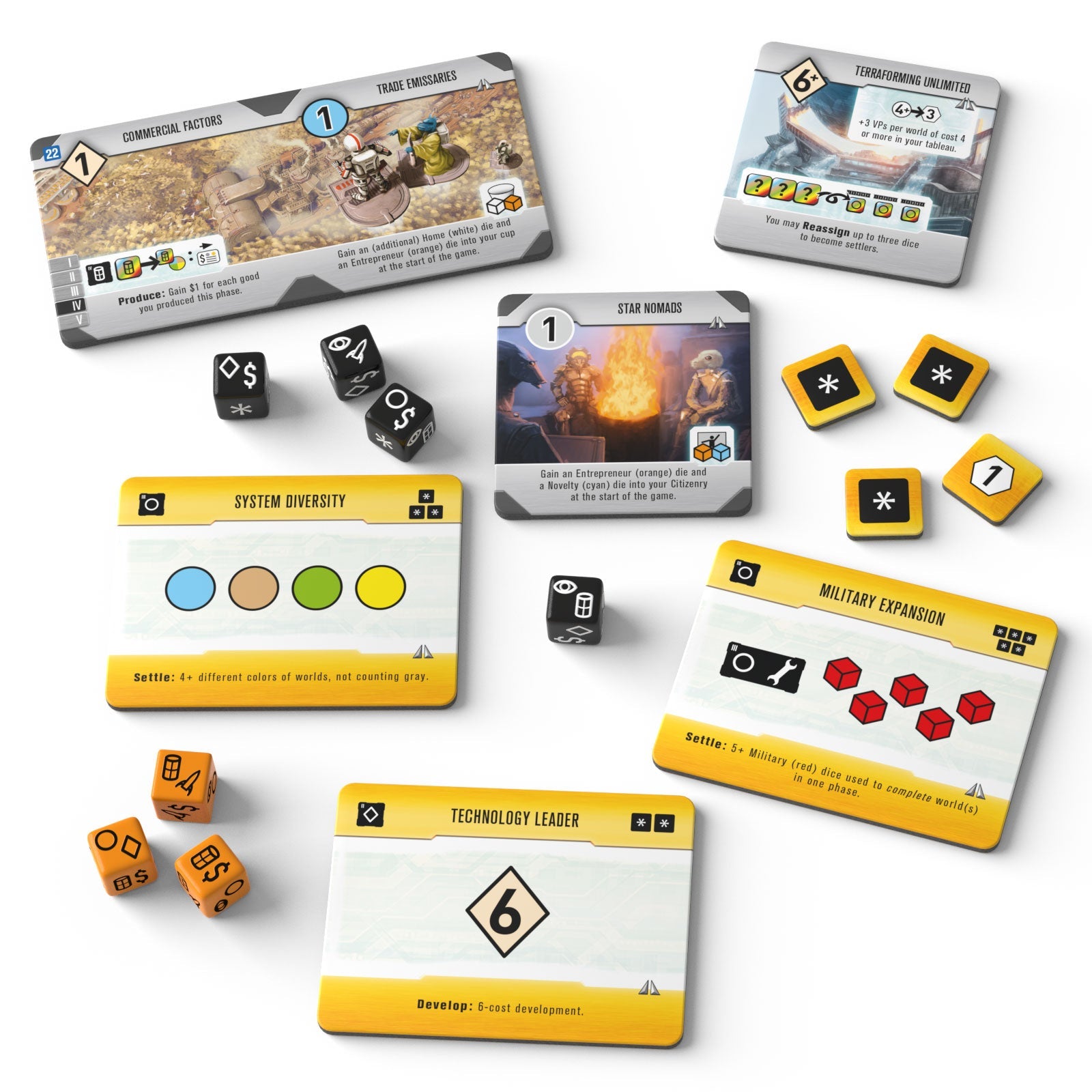 Roll for the Galaxy: Ambition