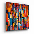 Modern Art Glass Wall Art