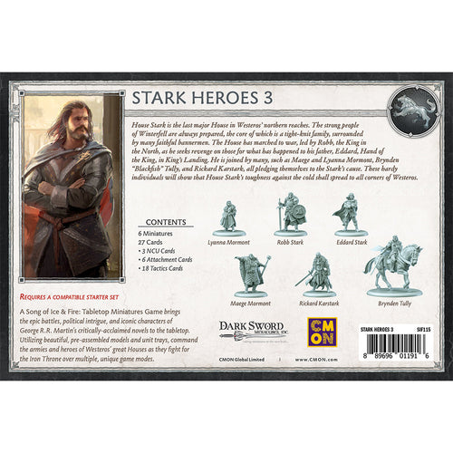 A Song of Ice & Fire: Stark Heroes 3