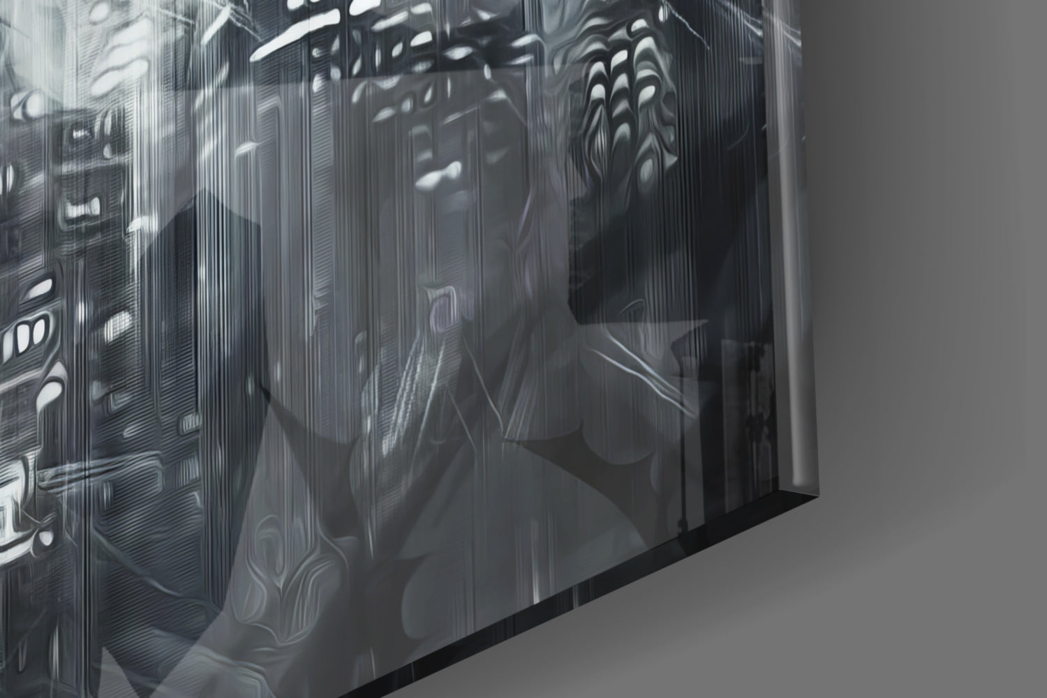 Batman Wings Glass Wall Art