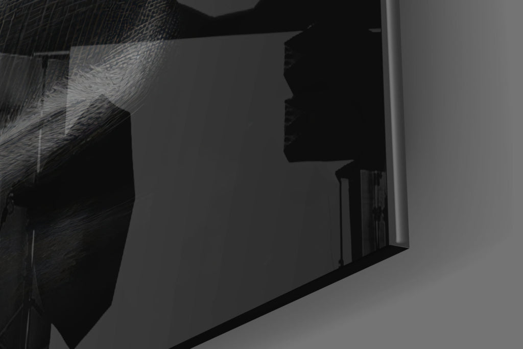 Joker Glass Wall Art