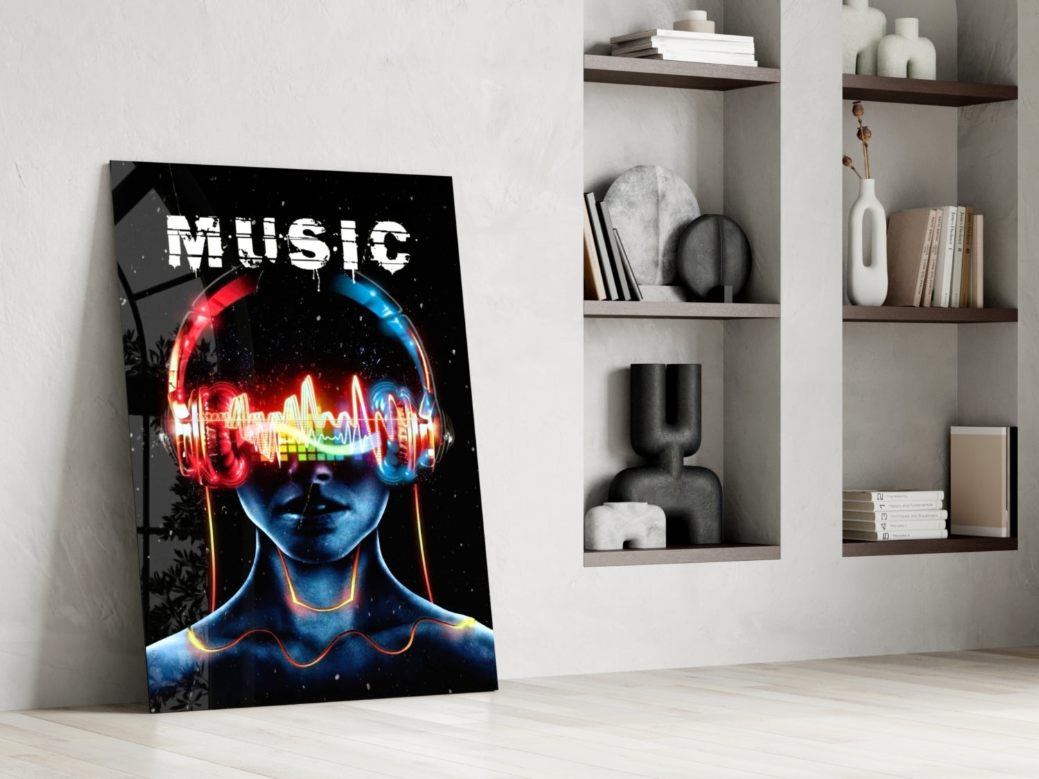 Music Glass Wall Art